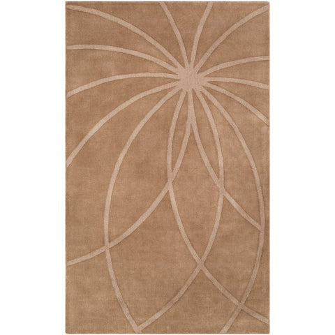 Image of Surya Mystique Modern Dark Brown Rugs M-5460