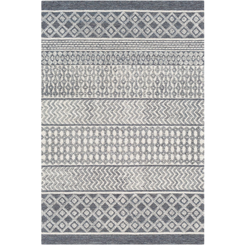 Image of Surya Maroc Global Beige, Ivory, Charcoal Rugs 147984