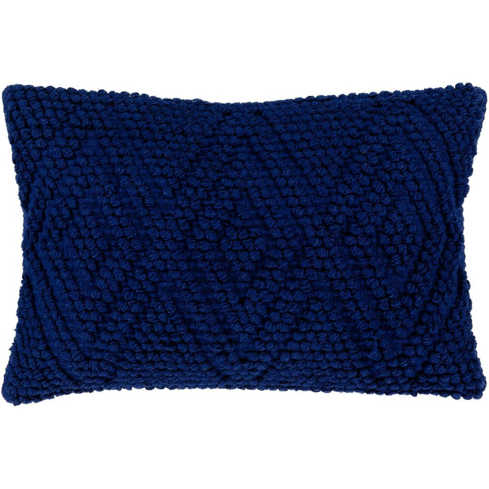 Surya Merdo Texture Navy Pillow Cover MDO-003-Wanderlust Rugs