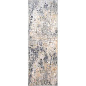 Surya Milano Modern Light Gray, Charcoal, Mustard, Medium Gray, White Rugs MLN-2303