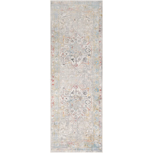 Surya Milano Traditional Light Gray, Mustard, Sky Blue, Bright Red, Camel, Charcoal, White Rugs MLN-2306