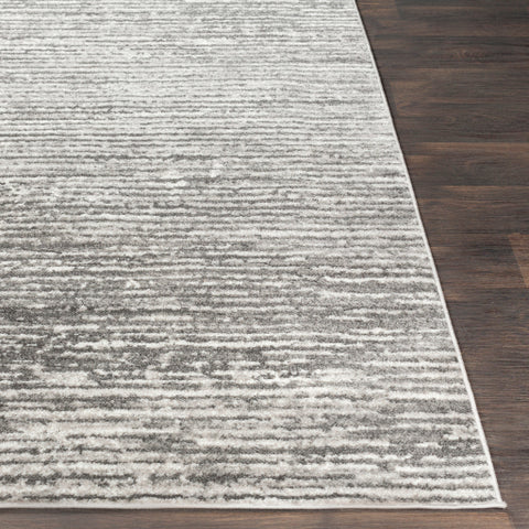 Image of Surya Monte Carlo Modern Light Gray, White, Charcoal Rugs MNC-2308