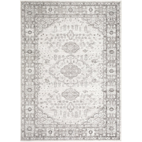 Image of Surya Monte Carlo Traditional Light Gray, Charcoal, White Rugs MNC-2330
