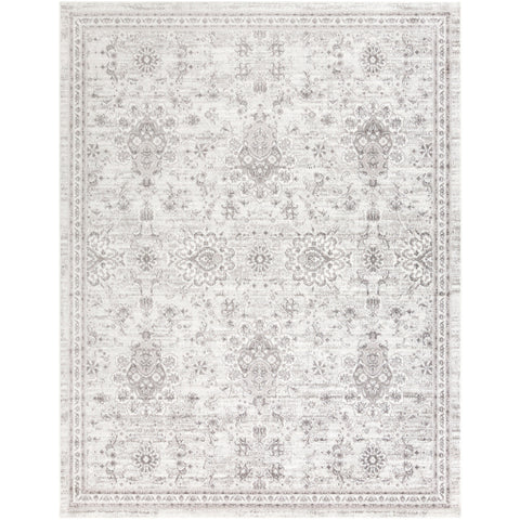 Image of Surya Monte Carlo Traditional Light Gray, White, Charcoal Rugs MNC-2331