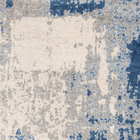 Image of Surya Monaco Modern Navy, Medium Gray, Bright Blue, Silver Gray, Cream Rugs MOC-2324