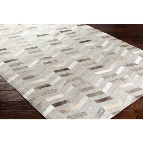 Image of Surya Medora Modern Dark Brown, Camel, Light Gray, Cream Rugs MOD-1008