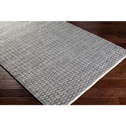 Image of Surya Modena Modern Light Gray, Charcoal, Cream Rugs MOE-1000