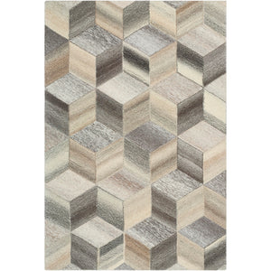 Surya Mountain Modern Butter, Khaki, Taupe, Camel, Cream Rugs MOI-1016