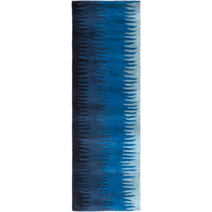 Surya Mosaic Modern Bright Blue, Sky Blue, Navy, Ink, Light Gray Rugs MOS-1086