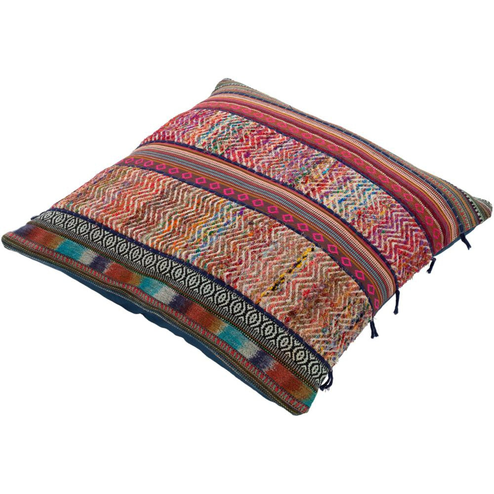 Surya Marrakech Bohemian/Global Bright Pink, Camel, Clay, Cream, Violet Pillow Kit MR-001-Wanderlust Rugs