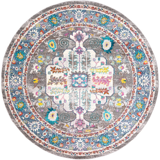 Surya Morocco Traditional Navy, Pale Blue, Teal, Charcoal, Light Gray, Saffron, Bright Yellow, Fuschia, Bright Orange, Coral, Camel, Bright Red, Beige, White Rugs MRC-2301