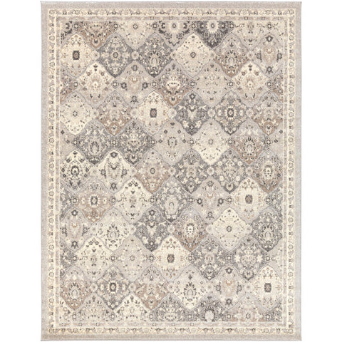 Image of Surya Morocco Traditional Light Gray, Charcoal, Camel, Beige, White Rugs MRC-2315