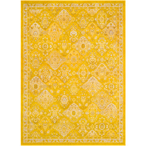 Surya Morocco Traditional Saffron, Bright Yellow, Camel, Beige, White Rugs MRC-2319