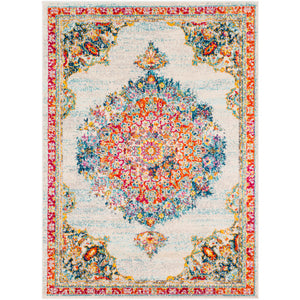 Surya Morocco Traditional Teal, Pale Blue, Bright Orange, Bright Red, Saffron, Bright Yellow, Navy, Fuschia, Light Gray, Grass Green, Charcoal, Camel, Beige, White Rugs MRC-2324