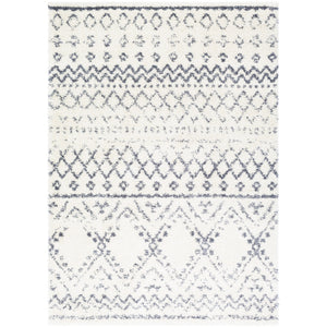 Surya Maroc Shag Global White, Medium Gray Rugs MRS-2301