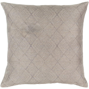 Surya Messina Modern Medium Gray, Metallic - Champagne Pillow Cover MSA-002-Wanderlust Rugs