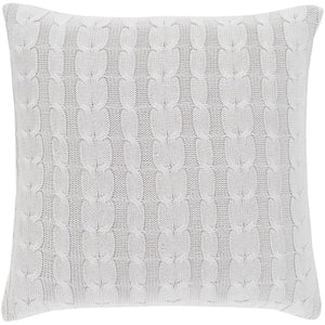 Surya Milton Texture Light Gray Pillow Kit MTN-001-Wanderlust Rugs