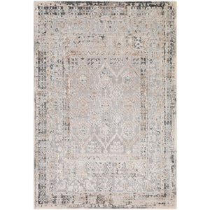 Surya Marvel Traditional Silver Gray, Ivory, Taupe, Charcoal, Medium Gray Rugs MVL-2303