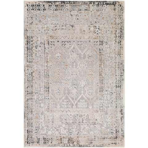 Image of Surya Marvel Traditional Silver Gray, Ivory, Taupe, Charcoal, Medium Gray Rugs MVL-2303