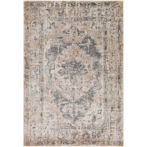 Surya Marvel Traditional Taupe, Silver Gray, Ivory, Charcoal, Medium Gray Rugs MVL-2305