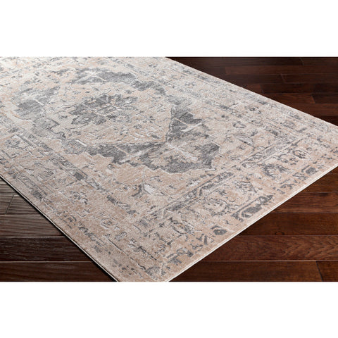 Image of Surya Marvel Traditional Taupe, Silver Gray, Ivory, Charcoal, Medium Gray Rugs MVL-2305