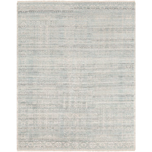Surya Nobility Traditional Teal, White, Charcoal, Light Gray Rugs NBI-2300