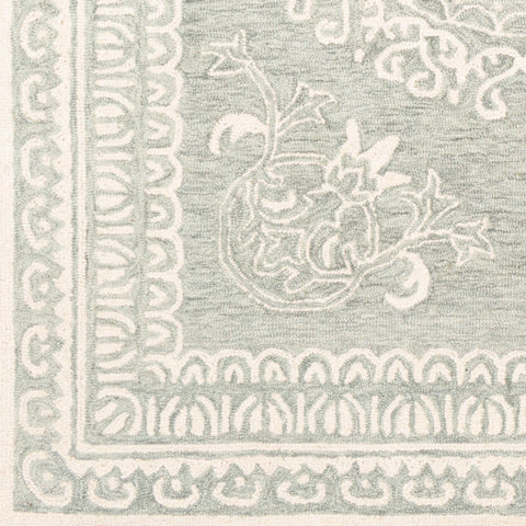 Image of Surya Newcastle Traditional Sea Foam, Sage, Cream Rugs NCS-2306