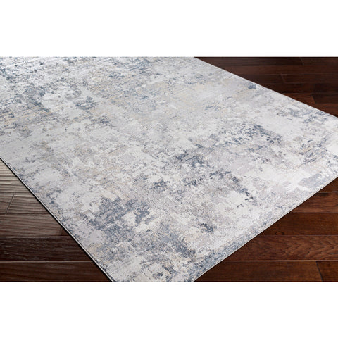 Image of Surya Norland Modern Light Gray, Charcoal, Navy, Butter, Cream Rugs NLD-2304
