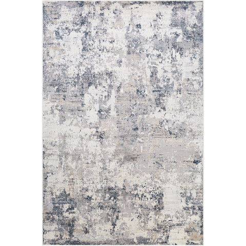 Image of Surya Norland Modern Light Gray, Charcoal, Navy, Butter, Cream Rugs NLD-2304