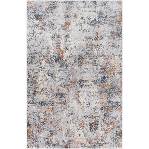 Surya Norland Modern Light Gray, Charcoal, Cream, Burnt Orange, Camel Rugs NLD-2305