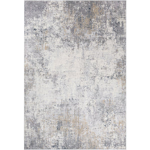 Surya Norland Modern Medium Gray, Charcoal, Cream, Beige, Khaki Rugs NLD-2314