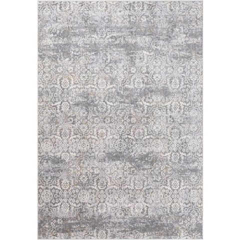 Image of Surya Norland Traditional Medium Gray, Cream, Beige, Khaki Rugs NLD-2315