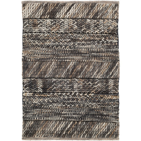 Image of Surya Norway Modern Charcoal, Light Gray, Camel, Beige Rugs NOR-3701