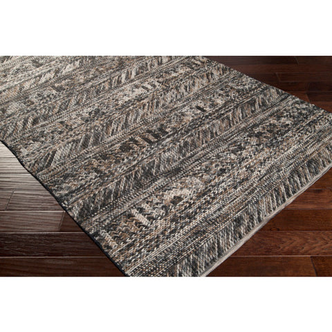 Image of Surya Norway Modern Charcoal, Light Gray, Camel, Beige Rugs NOR-3701