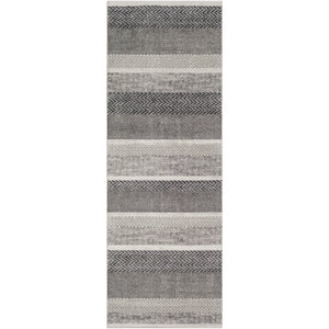 Surya Nepali Global Black, Medium Gray, Cream Rugs NPI-2303