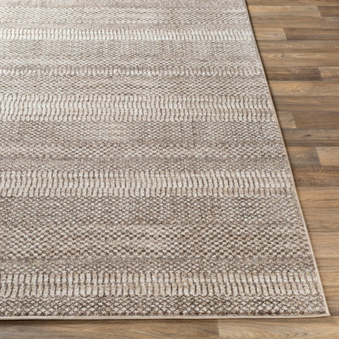 Image of Surya Nepali Global Khaki, Dark Brown, Cream, Medium Gray Rugs NPI-2312