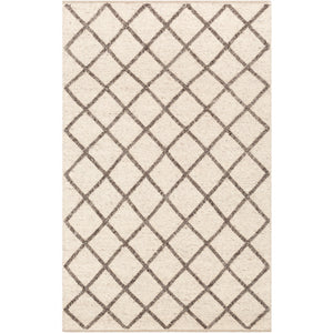 Surya Napels Modern Cream, Dark Brown Rugs NPL-2300