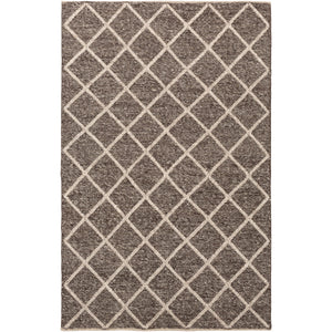 Surya Napels Modern Dark Brown, Cream Rugs NPL-2302