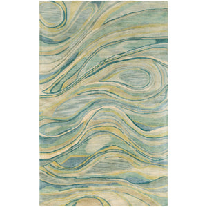 Surya Natural Affinity Modern Cream, Sea Foam, Sage, Mint, Lime, Emerald Rugs NTA-1000