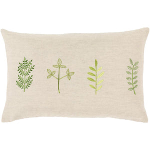 Surya Nature Study Transitional Beige, Grass Green, Lime Pillow Cover NTS-002-Wanderlust Rugs