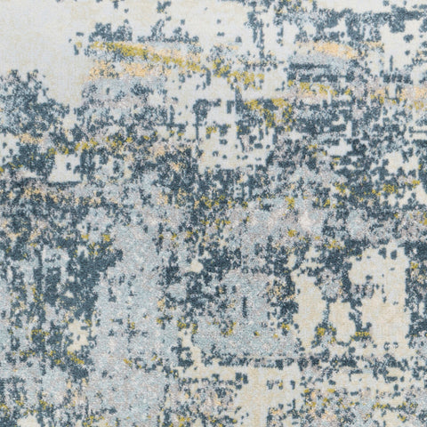 Image of Surya New Mexico Global Navy, Medium Gray, White, Wheat, Denim, Pale Blue, Grass Green Rugs NWM-2317