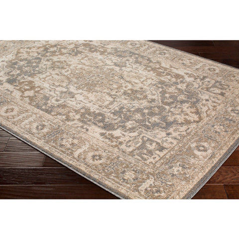 Image of Surya Oslo Traditional Charcoal, Camel, Light Gray, Beige, Cream Rugs OSL-2303