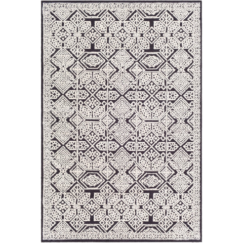 Image of Surya Padma Global Charcoal, Beige Rugs PAM-2302