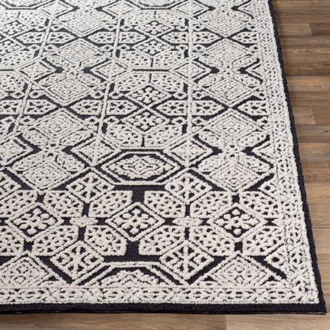 Image of Surya Padma Global Charcoal, Beige Rugs PAM-2302