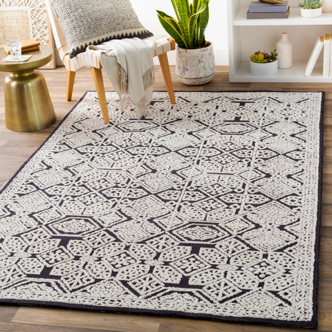 Image of Surya Padma Global Charcoal, Beige Rugs PAM-2302