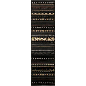 Surya Paramount Rustic Black, Charcoal, Medium Gray, Khaki, Beige Rugs PAR-1047