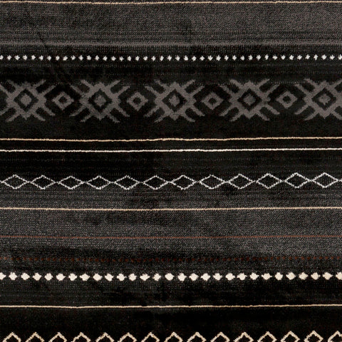 Image of Surya Paramount Rustic Black, Charcoal, Medium Gray, Khaki, Beige Rugs PAR-1047