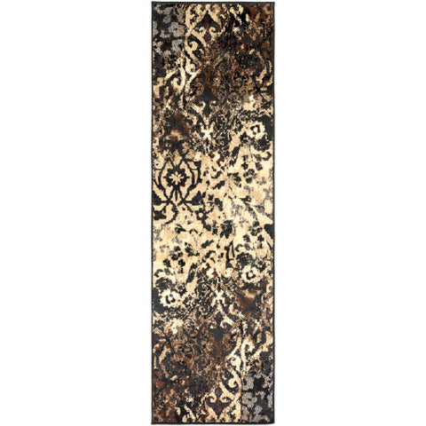 Image of Surya Paramount Traditional Charcoal, Black, Khaki, Dark Brown, Medium Gray, Beige Rugs PAR-1066
