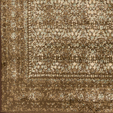 Image of Surya Paramount Traditional Dark Brown, Sage, Khaki, Beige Rugs PAR-1076