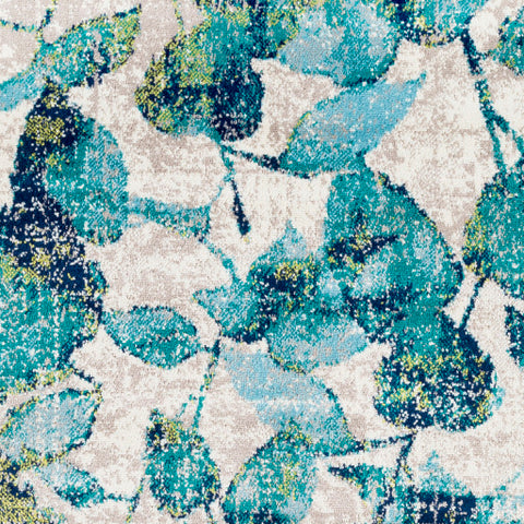 Image of Surya Paramount Modern Teal, Aqua, Dark Blue, Lime, Light Gray, Cream Rugs PAR-1113